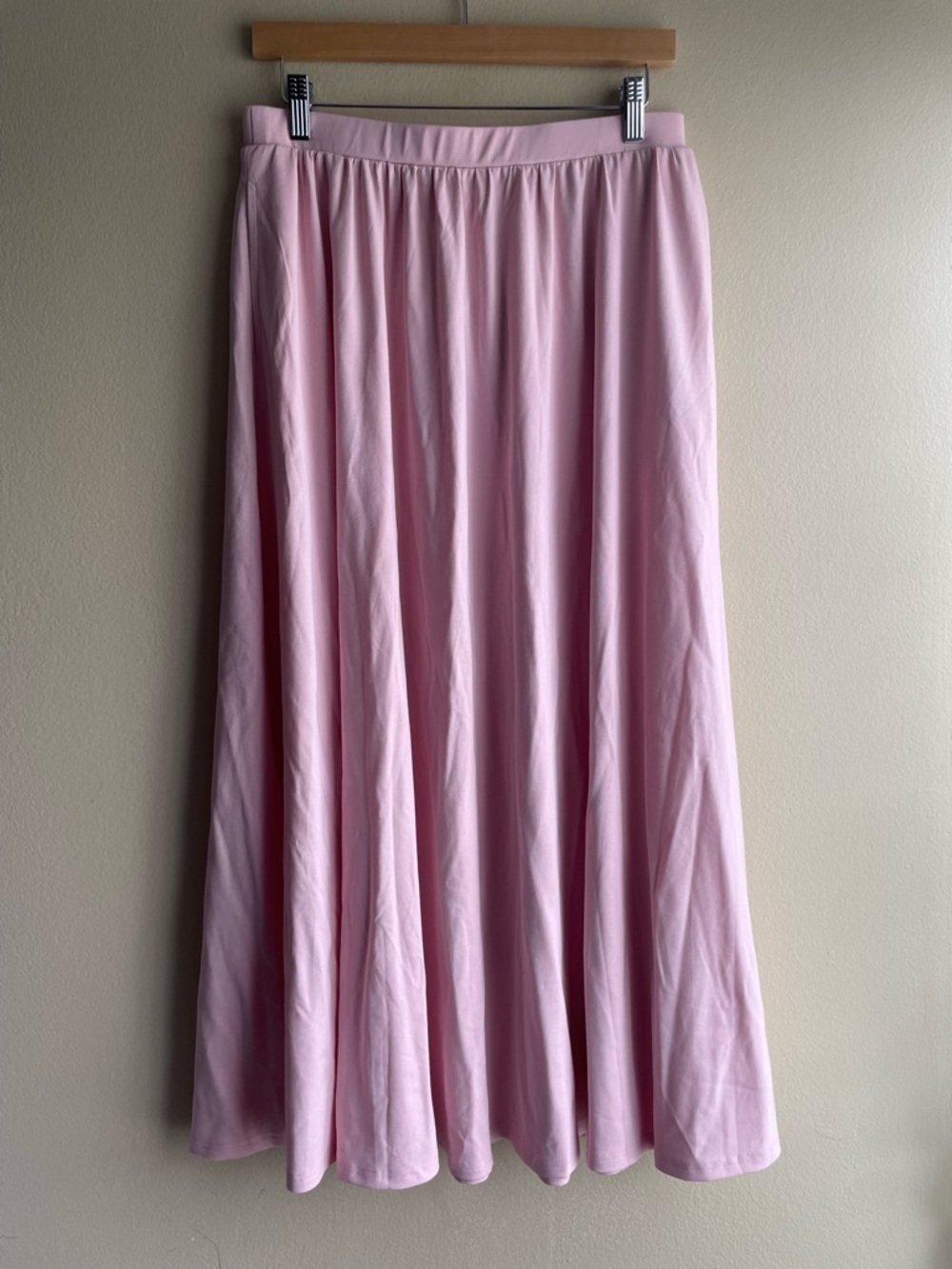 New OGL Women Pink Maxi Skirt Pockets Size Medium
